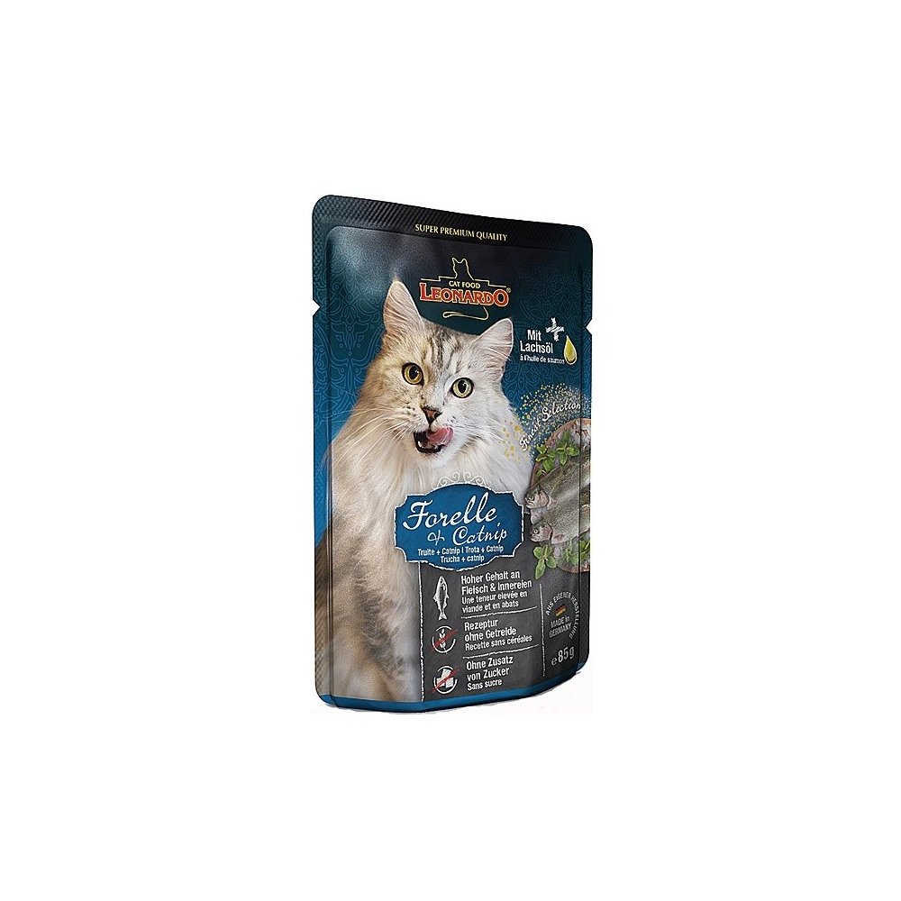 LEONARDO soft packs Trout & Catnip  85g