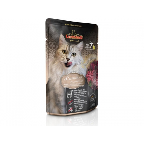 LEONARDO soft packs Lamb & Cranberries 85g