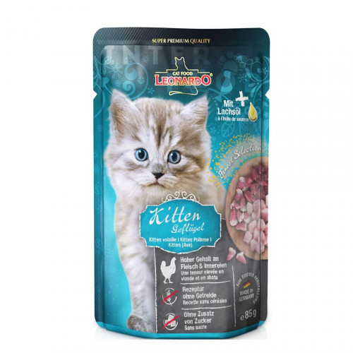 LEONARDO soft packs Kitten 85g