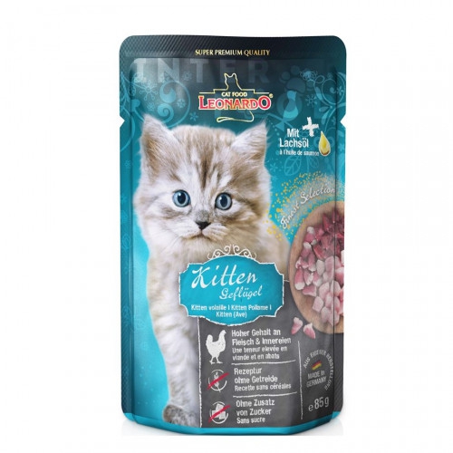 LEONARDO soft packs Kitten 85g