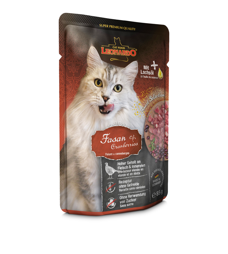 LEONARDO soft packs Fasan & Cranberries 85g