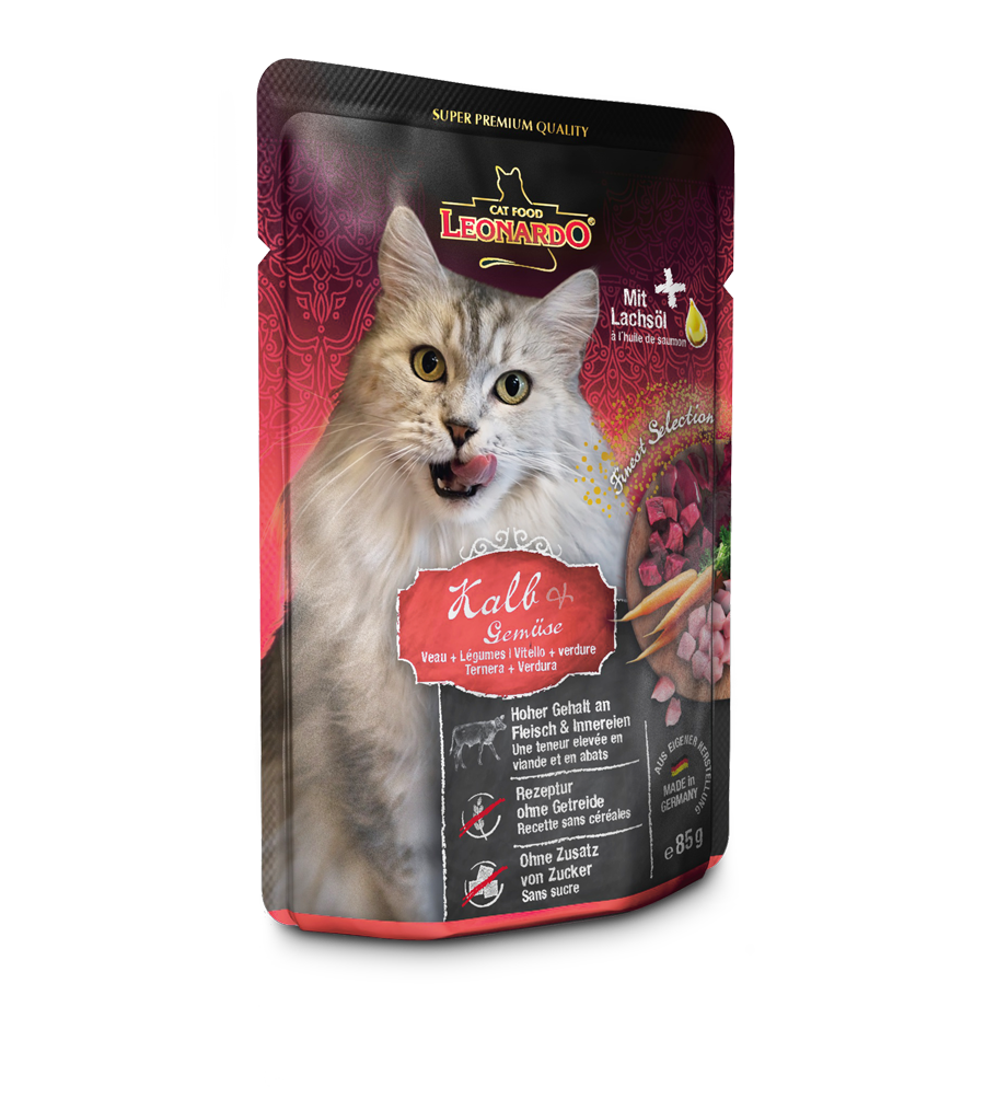 LEONARDO soft packs Veal 85g