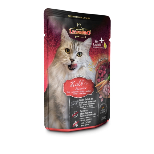 LEONARDO soft packs Veal 85g