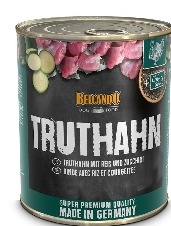 BELCANDO TURKEY and RICE zukkini 800g