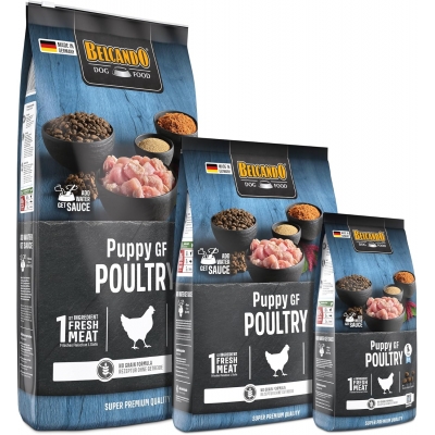 Belcando Puppy GF (grain free, linnuliha) 4 kg