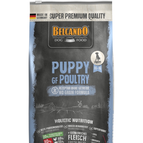 Belcando Puppy GF (grain free, linnuliha) 4 kg
