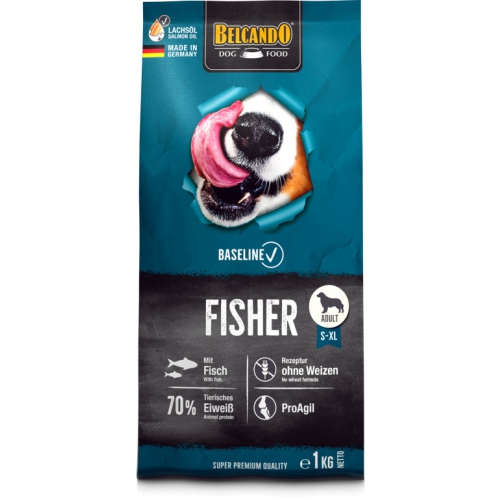 Belcando Baseline Fisher 1kg (linnuliha ja kala)