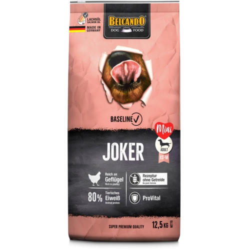 Belcando Baseline Joker Grain Free 12,5 kg (mini dog,kana)