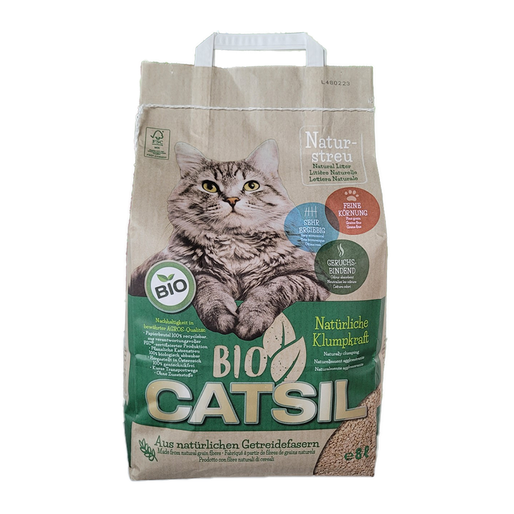 Bio CatSil 8l cat litter