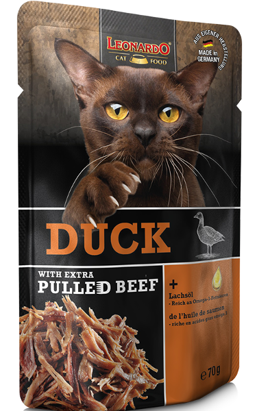 Leonardo Duck with  pulled beef  70g