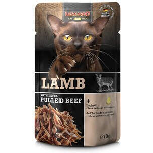 Leonardo Lamb with  pulled beef  70g (lambaliha veiselihaga)