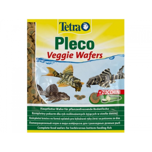 Tetra Pleco Veggie Wafers 6x15g