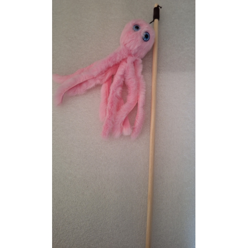 Feather Teaser wooden 40cm octopus 930626
