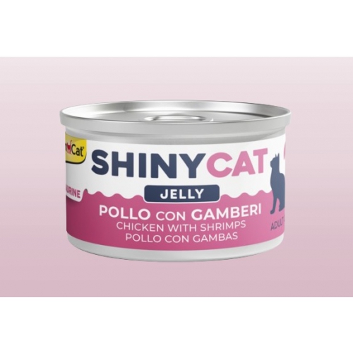 Shiny Cat chicken and shrimps in Jelly 70g (413129)