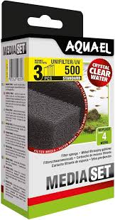 Unifilter UV 500 puhastuselemendid  (karbis 3tk)