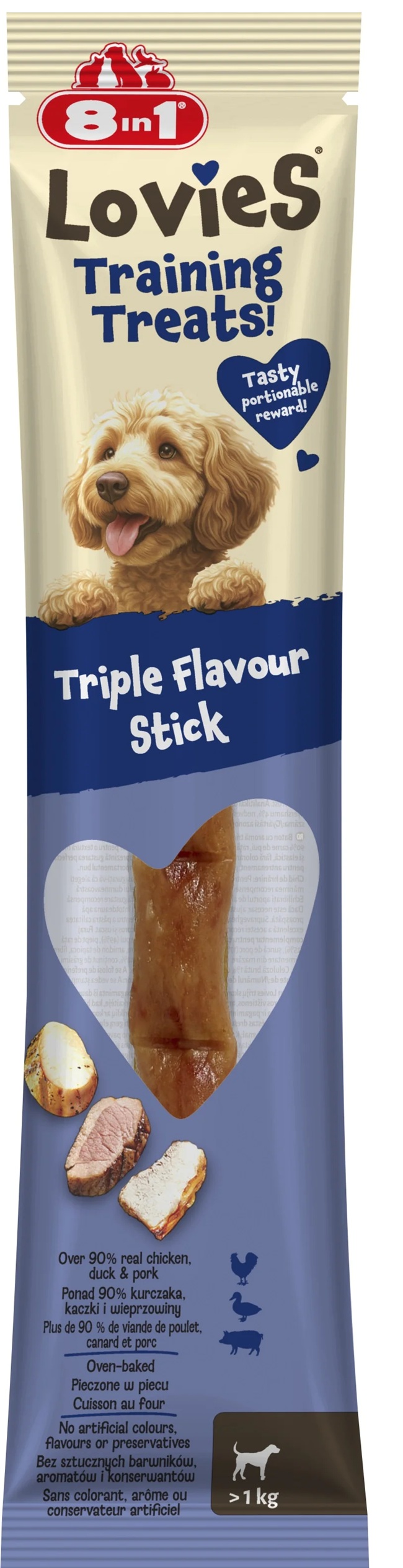 8in1 Lovies Triple Flavour Stick 15g