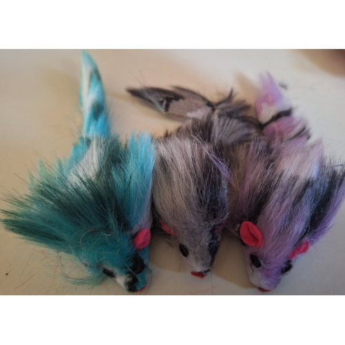 hiir pikk karvane 1 tk (random colours)