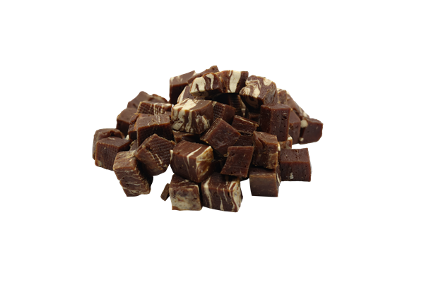 BUBU PETS dog snacks 500g cubes with beef and cod 2cm (veiseliha ja tursk)