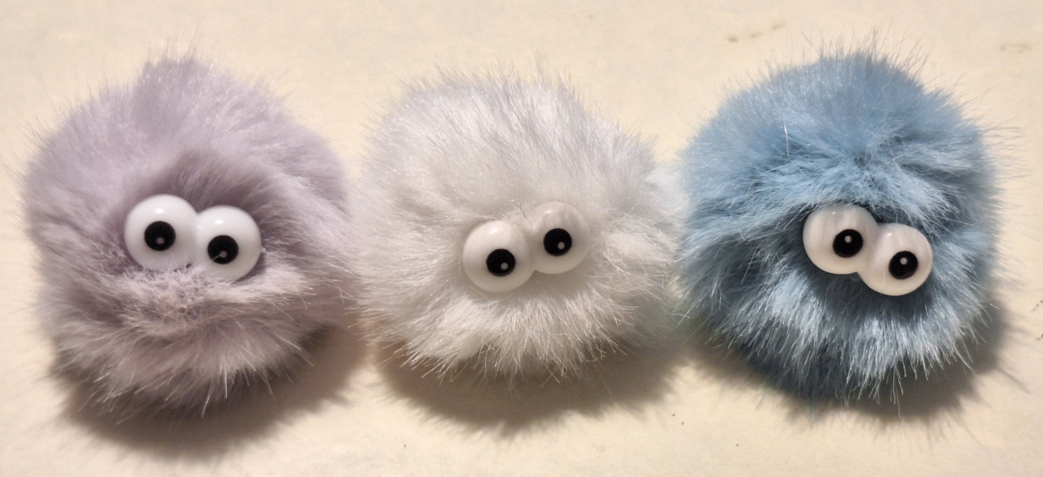 karvane pall 1 tk , diameter 5cm , random colour! (817272)