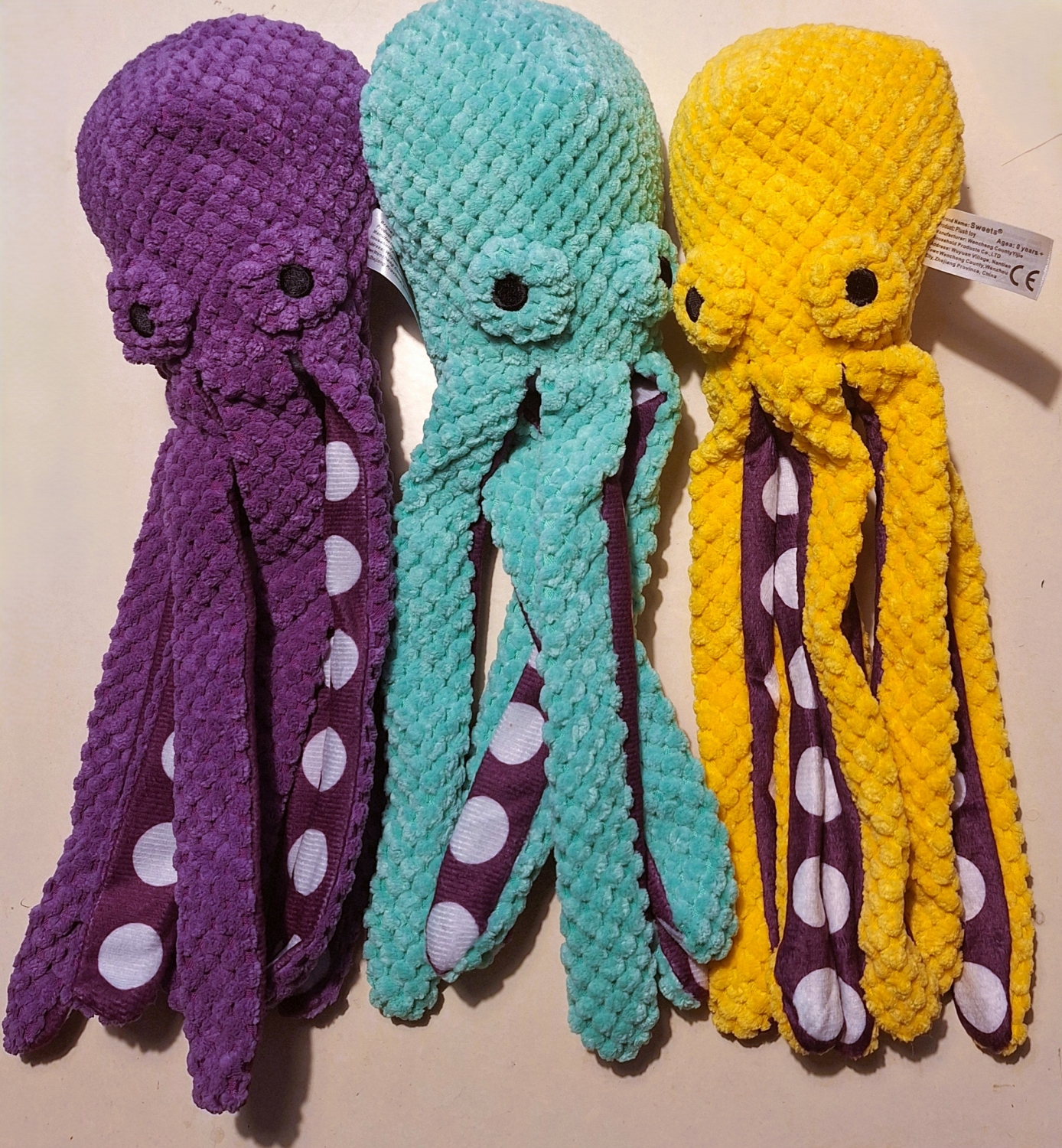 pehme piiuks octopus 31cm 1 tk random colour! (857823)
