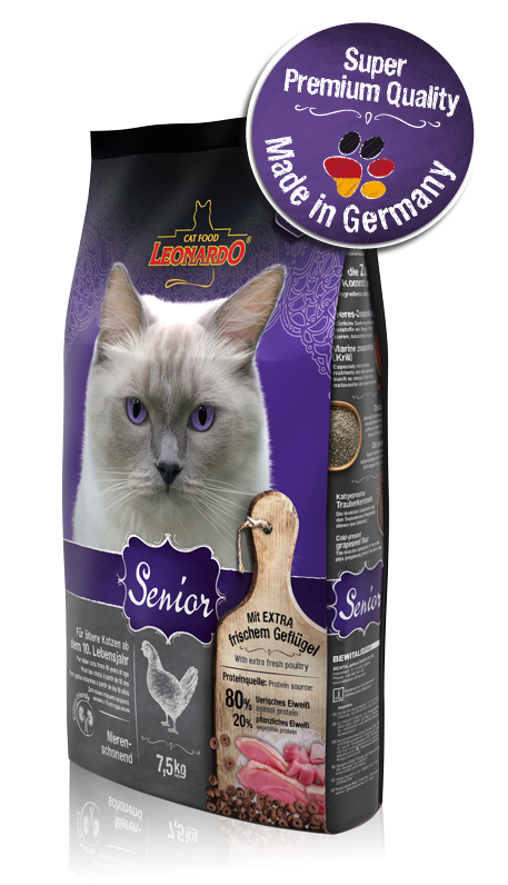 KUIVTOIT LEONARDO SENIOR RICH IN POULTRY (LINNULIHA) 1,8 KG