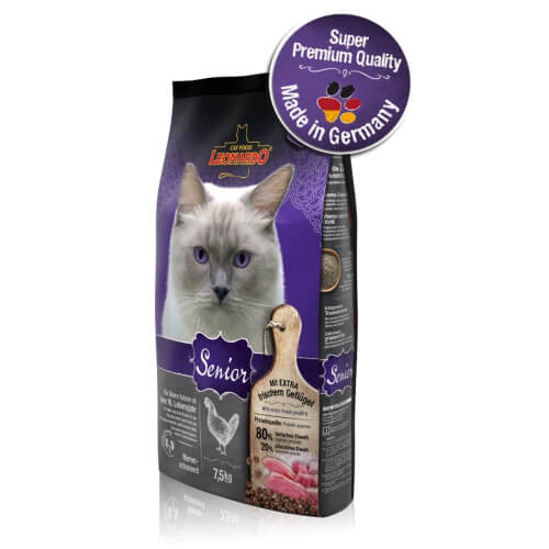 KUIVTOIT LEONARDO SENIOR RICH IN POULTRY (LINNULIHA) 1,8 KG