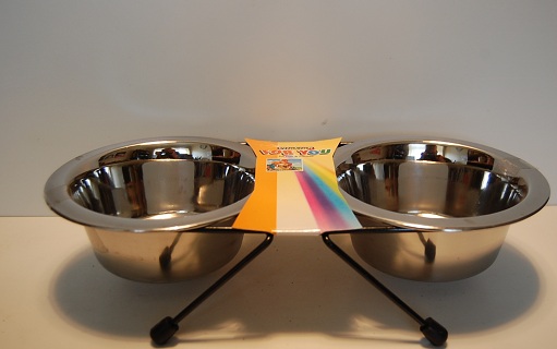 Metal bowl 2x250ml