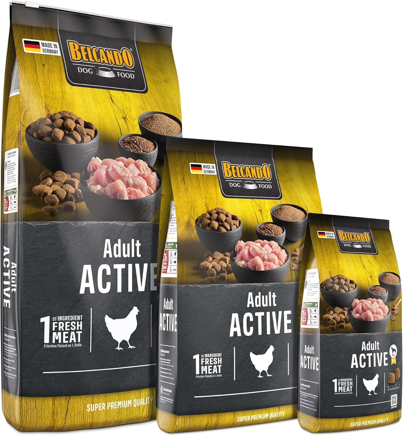 BELCANDO ADULT ACTIVE 12,5 KG (linnuliha)