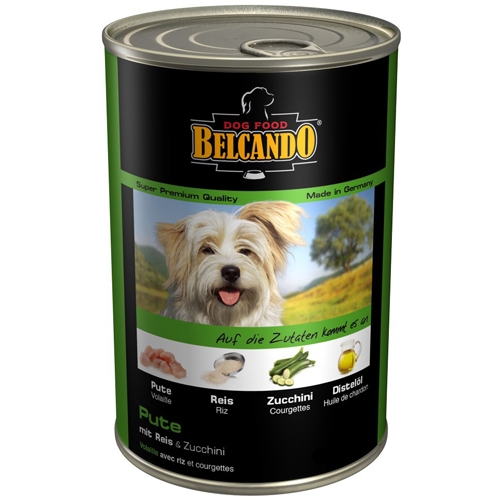 BELCANDO TURKEY and RICE zukkini 400g