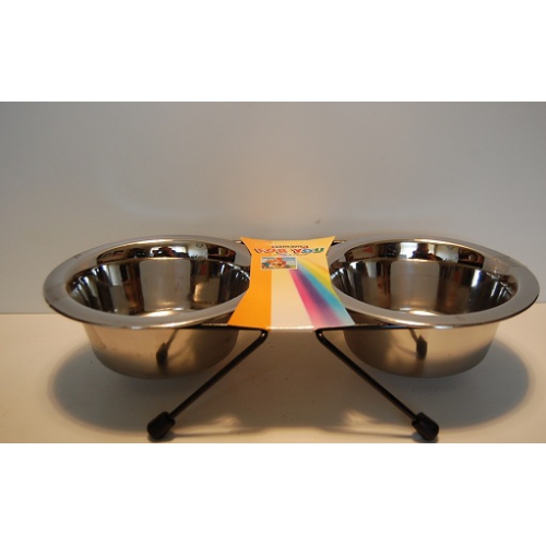 Metal bowl 2x250ml