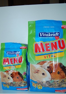 Menu for Guinea Pig 1 kg