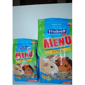 Menu for Guinea Pig 1kg