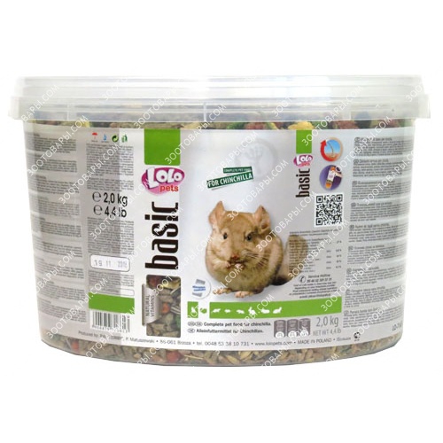 Chinchilla toit LoloPets 2l