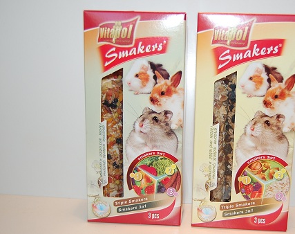 Smakers maiustus närilistele 3 in 1 Mix