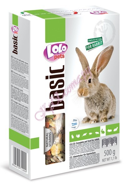 Menu rabbits lolopets 1kg
