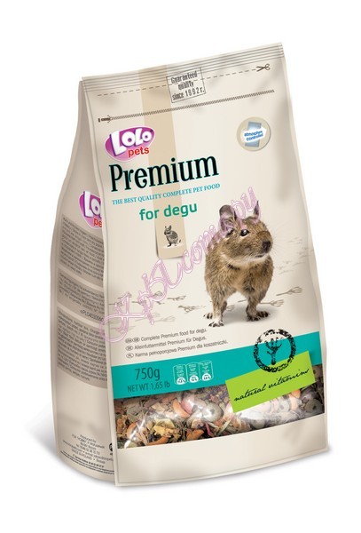 Lolopets premium degu 750g