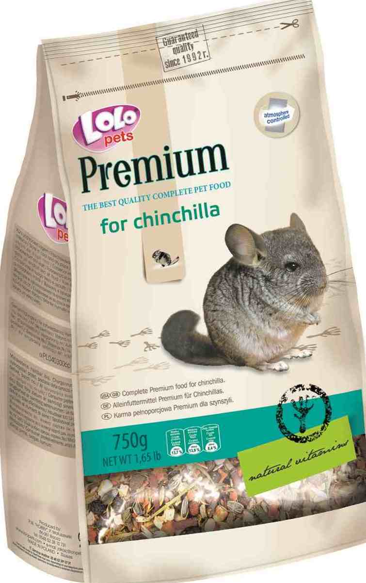 Lolopets premium chinchilla 750g