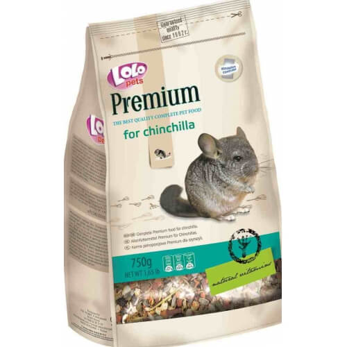 Lolopets premium chinchilla 750g