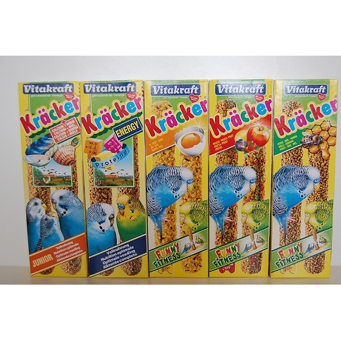Krackers for budgies