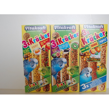 Krackers for budgies x3