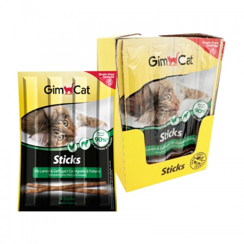 Gimborn Cat Sticks (4 tk pakk) Lamb Chicken 20g