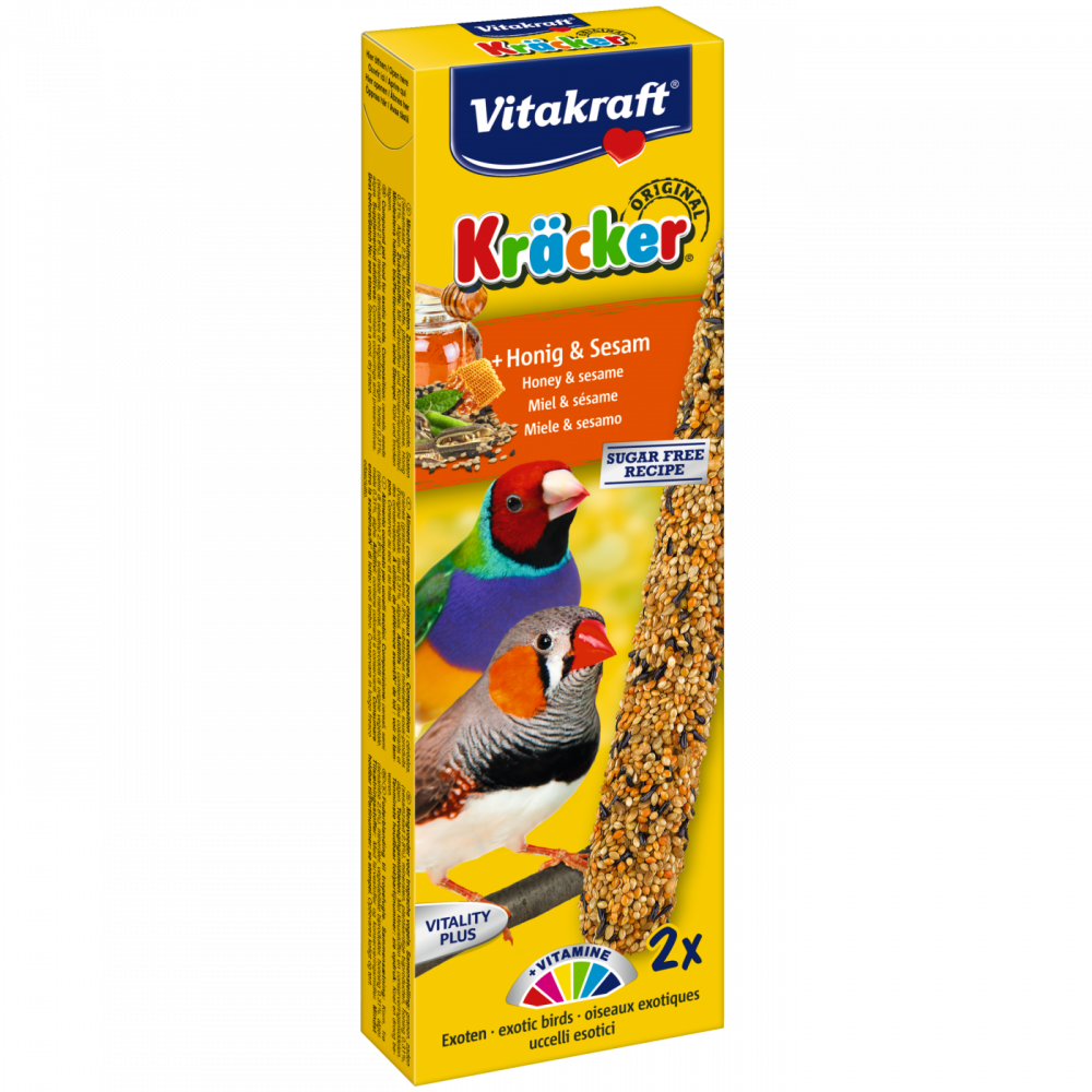 Kracker honey for exotic birds (2tk)