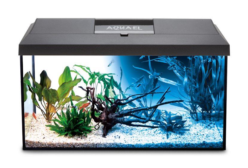 Aquael aquarium set Day and Night LED 105l Black (75x30x40)