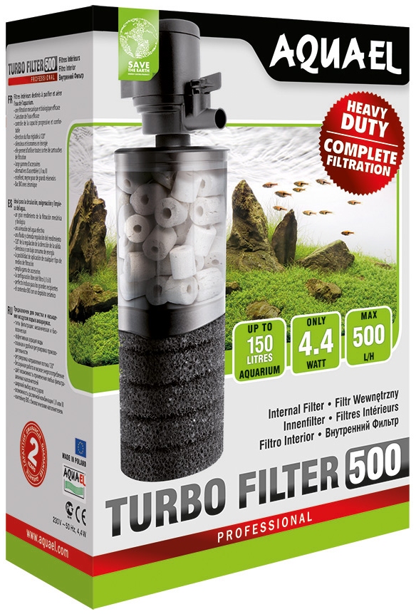 Aquael Turbo 500 filter