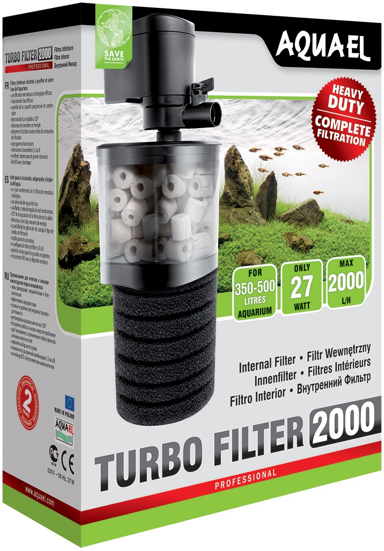 Aquael Turbo 2000 filter
