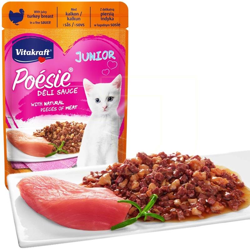 Poesie DeliSause Junior Turkey 85g