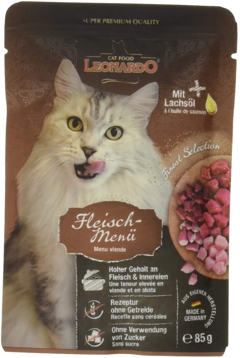 LEONARDO soft packs Meat menu  85g